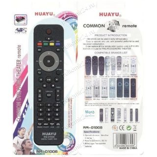 Универсальный пульт Huayu для Philips RM-D1006